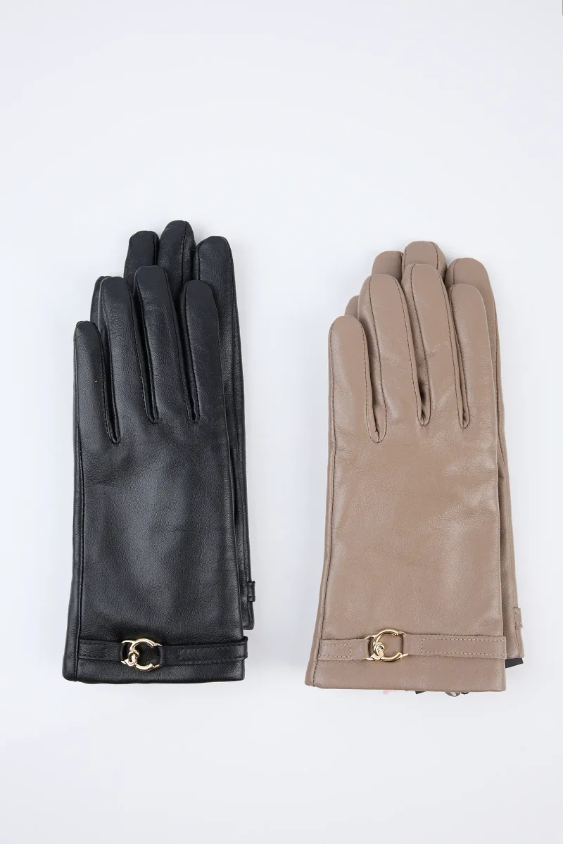 Women's leather gloves