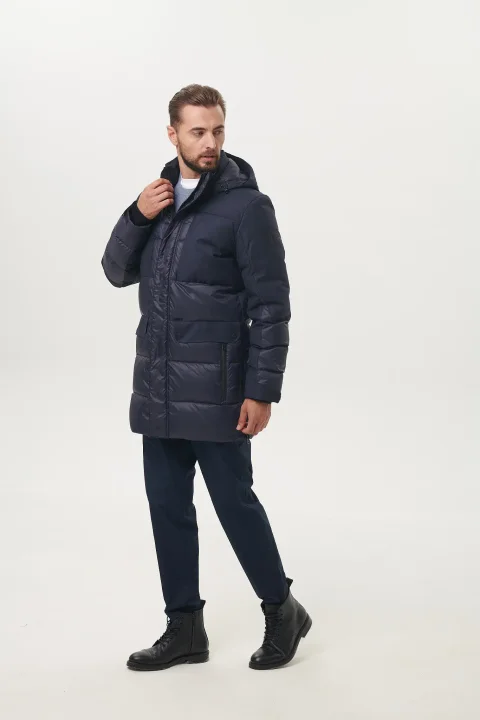Men's long down jacket - Artizana Fashion, photo 1