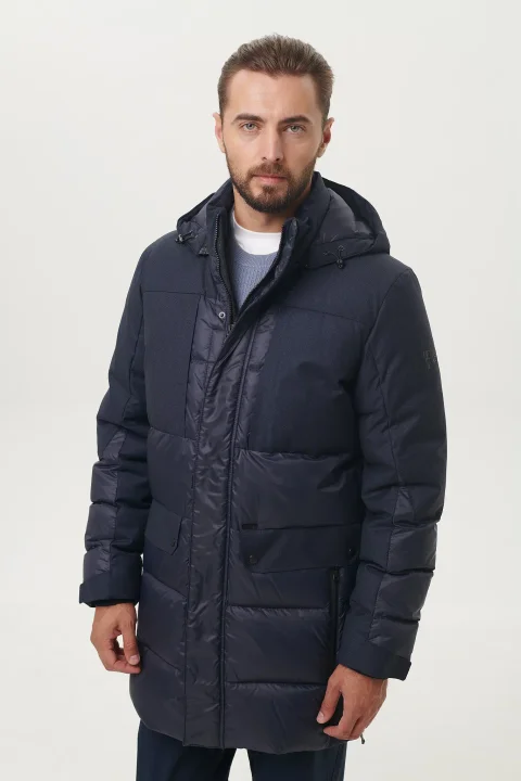 Men's long down jacket - Artizana Fashion, photo 2