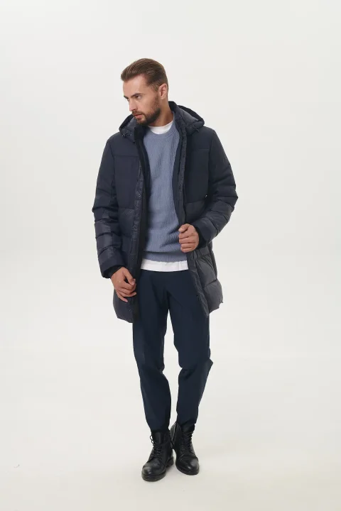 Men's long down jacket - Artizana Fashion, photo 5