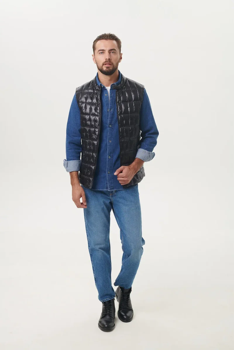 Men's down vest