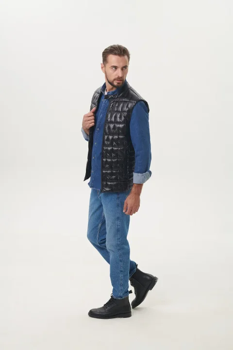 Men's down vest - Artizana Fashion, photo 2