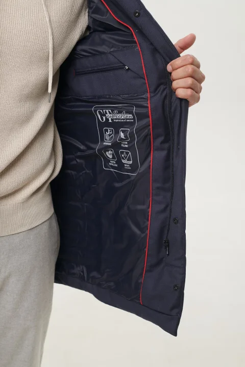 Men's long down jacket - Artizana Fashion, photo 2