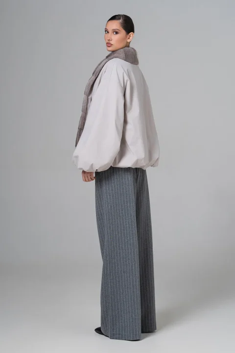 Женская куртка с натуральным мехом - Artizana Fashion, фото 3