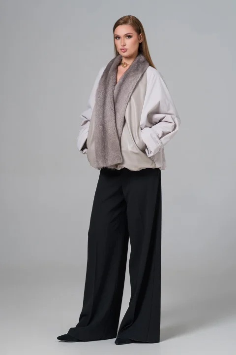 Кожаный жакет - Artizana Fashion, фото 3