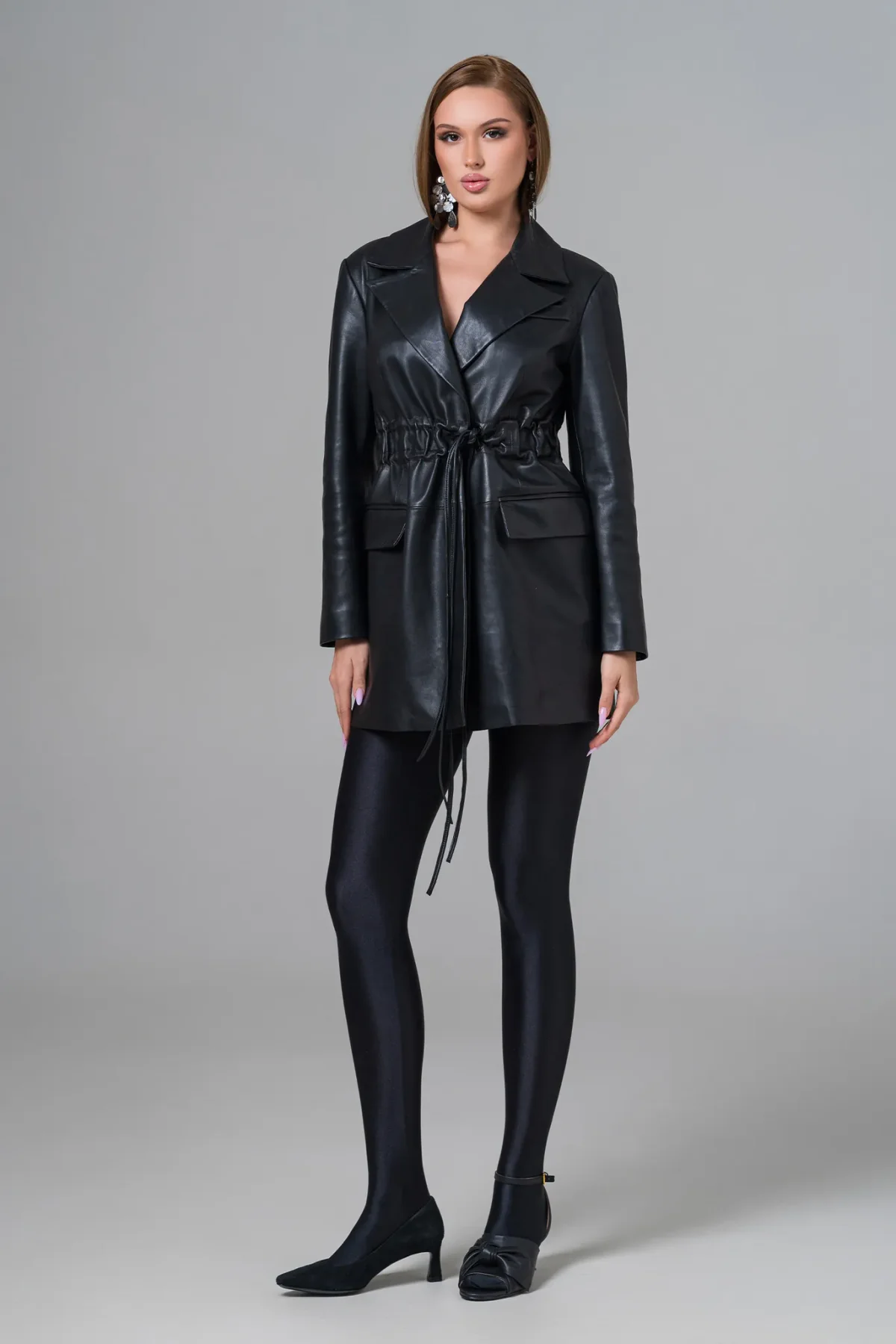 Jachetă din piele - Artizana Fashion