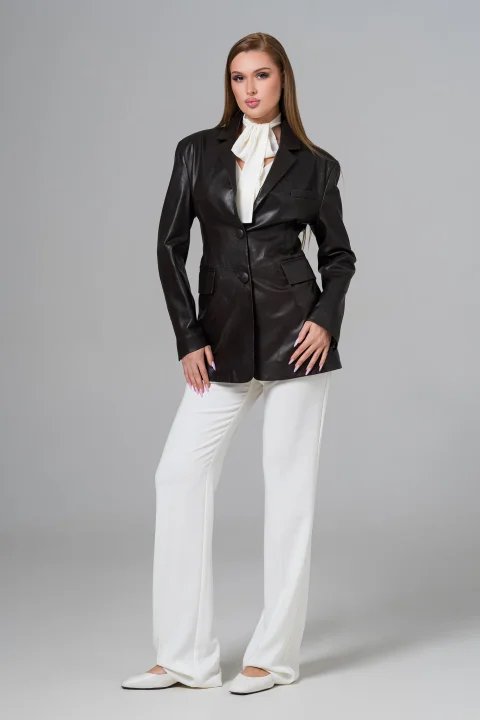 Leather blazer - Artizana Fashion, photo 3