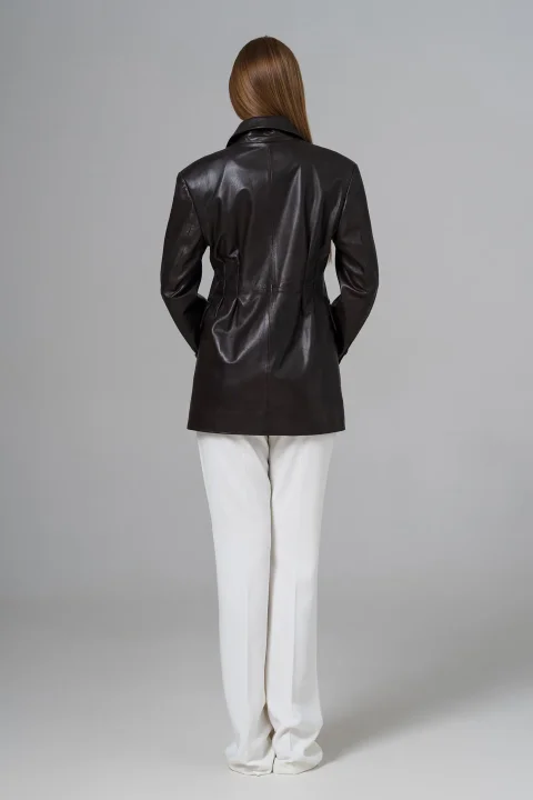 Leather blazer - Artizana Fashion, photo 4